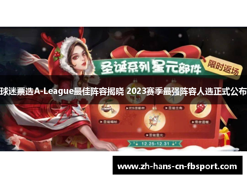 球迷票选A-League最佳阵容揭晓 2023赛季最强阵容人选正式公布 球迷票选A-League最佳阵容揭晓 2023赛季最强阵容人选正式公布